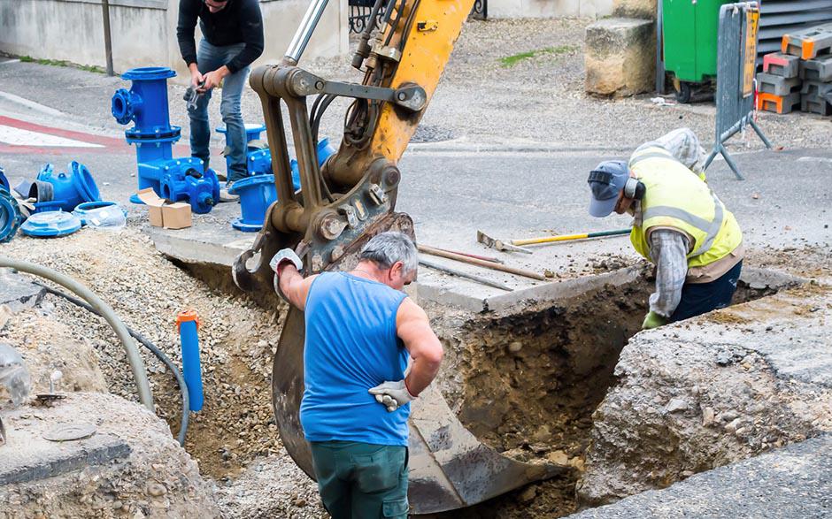 travaux assainissement Orgerus